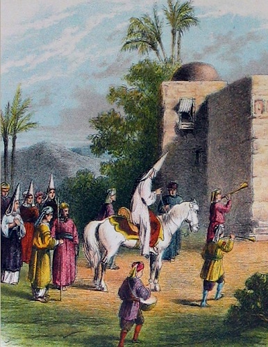 Marriage Procession. Click to enlarge. See below for provenance.