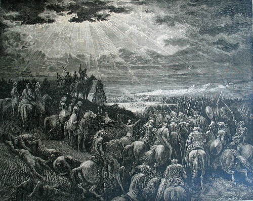 War Against Gibeon. Click to enlarge.