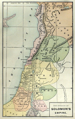 The Division of Solomon's Empire. See below for provenance.